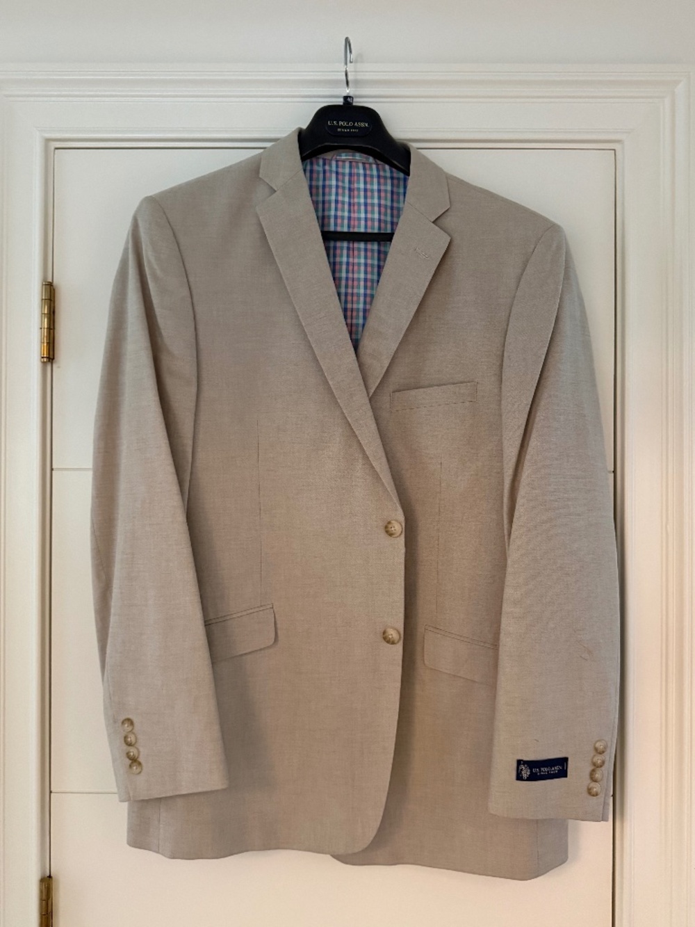 NWT US Polo Association Men's Khaki Blazer